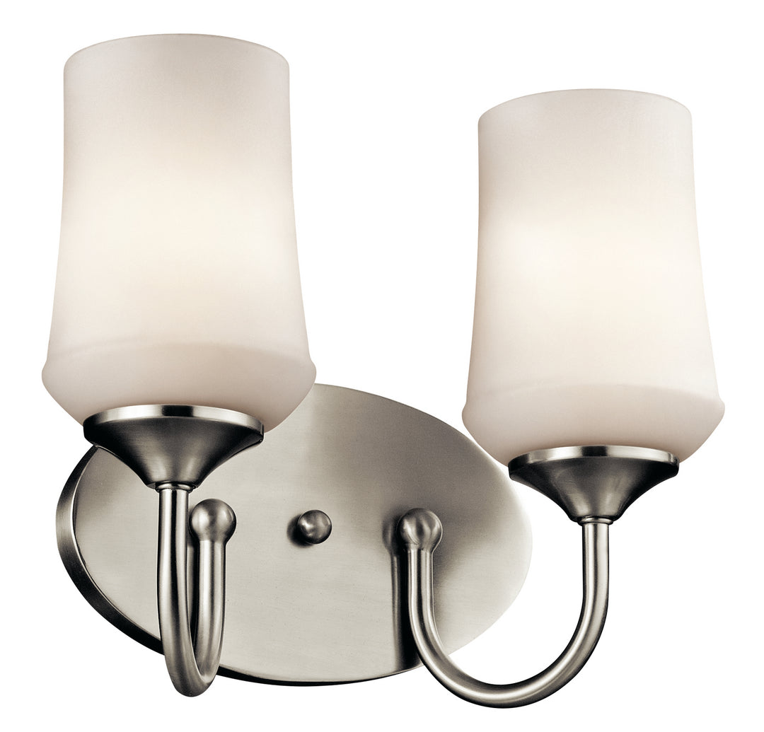 Kichler Canada - 45569NI - Two Light Bath - Aubrey - Brushed Nickel
