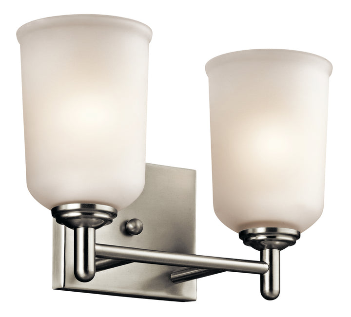 Kichler Canada - 45573NI - Two Light Bath - Shailene - Brushed Nickel
