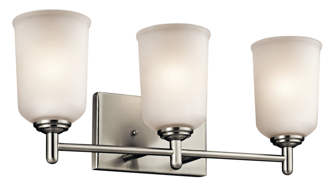 Kichler Canada - 45574NI - Three Light Bath - Shailene - Brushed Nickel