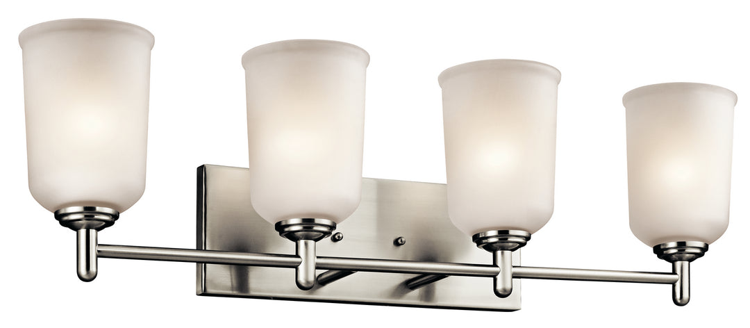 Kichler Canada - 45575NI - Four Light Bath - Shailene - Brushed Nickel