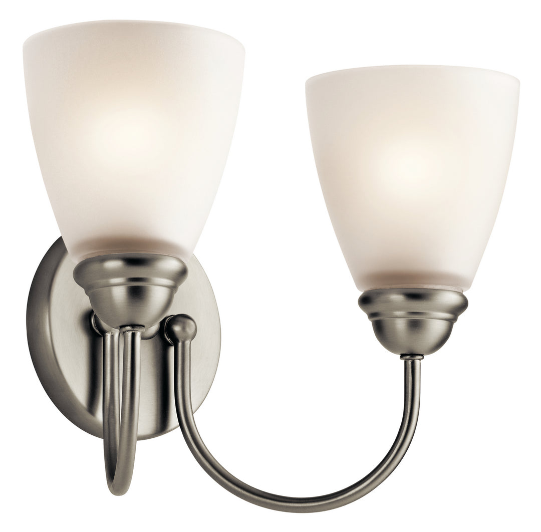 Kichler Canada - 45638NI - Two Light Bath - Jolie - Brushed Nickel