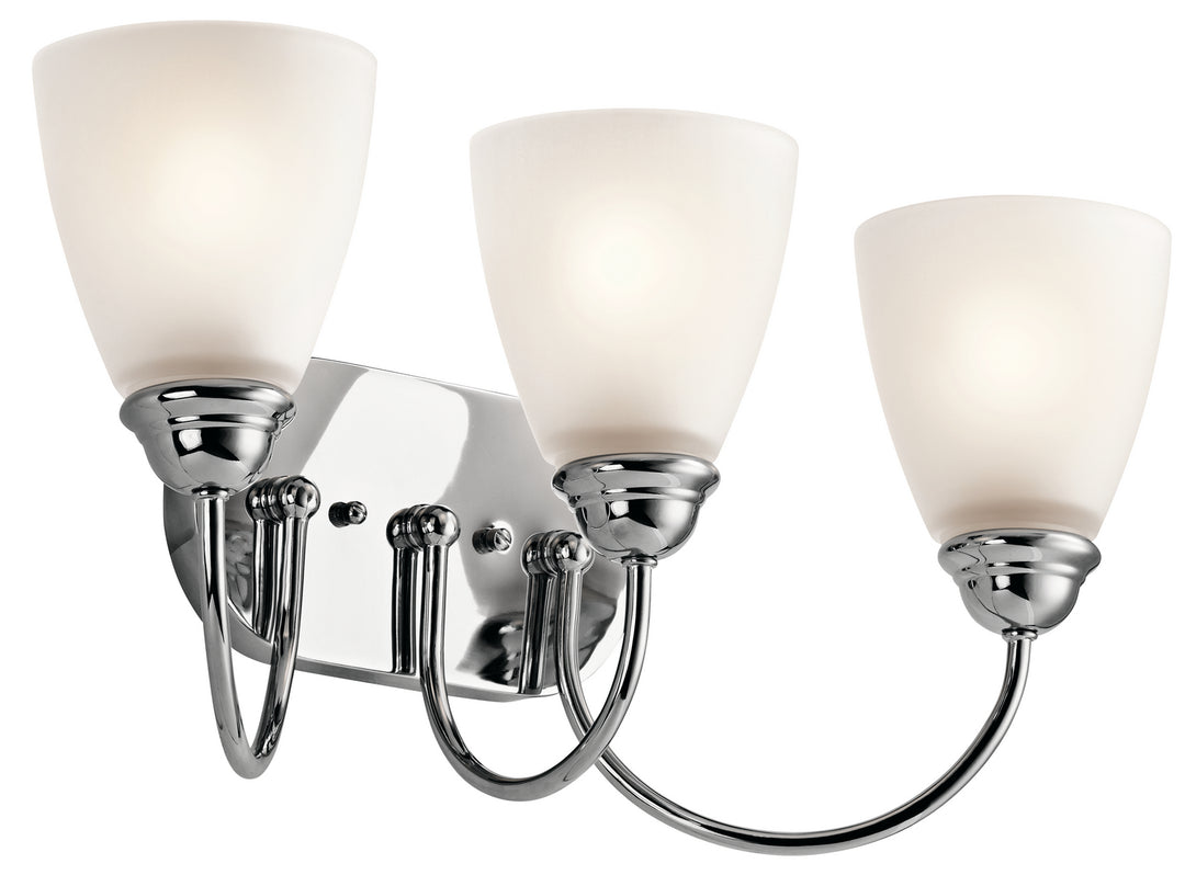 Kichler Canada - 45639CH - Three Light Bath - Jolie - Chrome