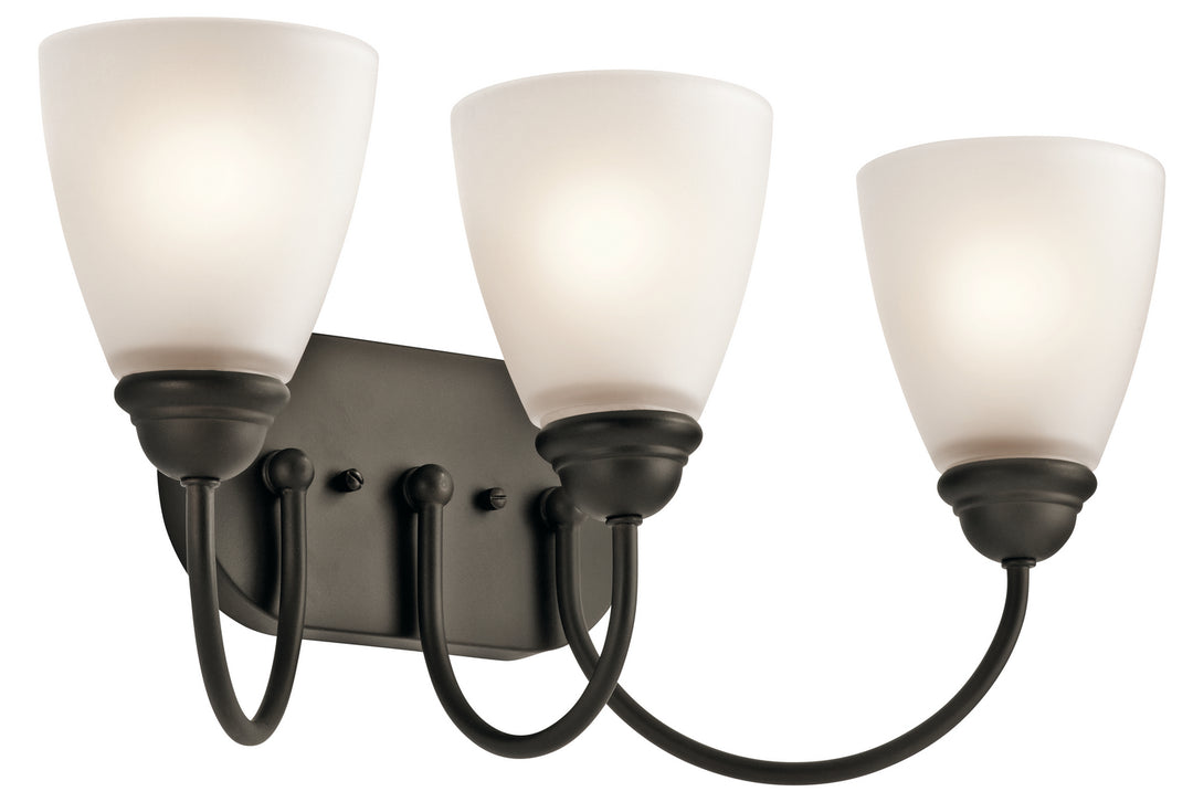 Kichler Canada - 45639OZ - Three Light Bath - Jolie - Olde Bronze