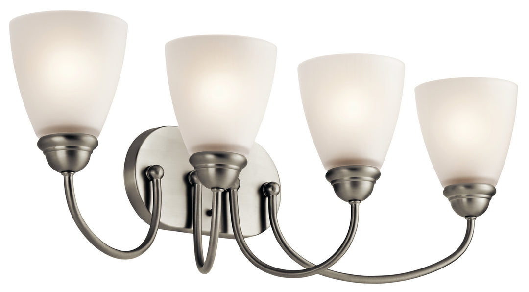 Kichler Canada - 45640NI - Four Light Bath - Jolie - Brushed Nickel