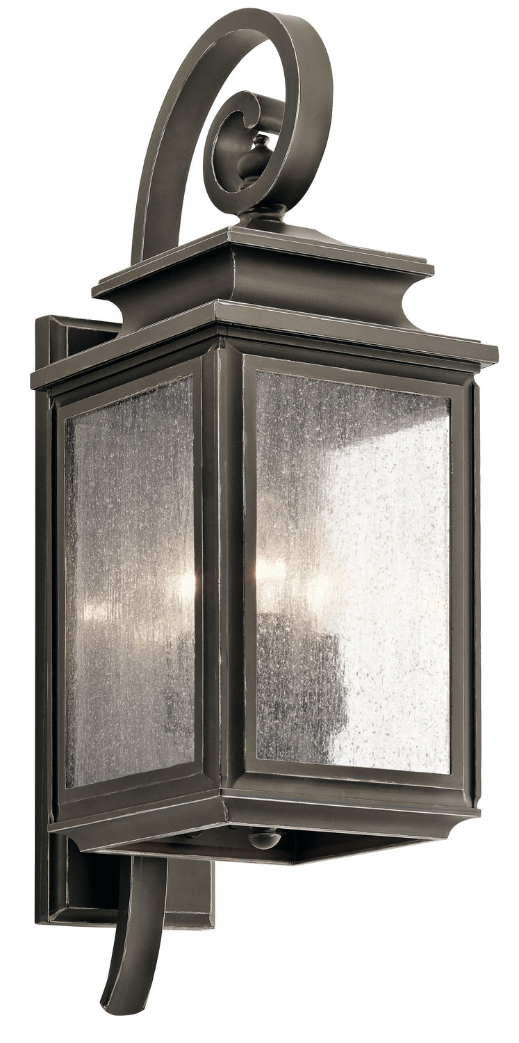 Kichler Canada - 49502OZ - Three Light Outdoor Wall Mount - Wiscombe Park - Olde Bronze