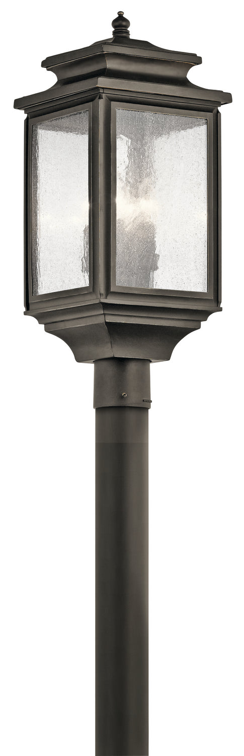Kichler Canada - 49506OZ - Four Light Outdoor Post Mount - Wiscombe Park - Olde Bronze