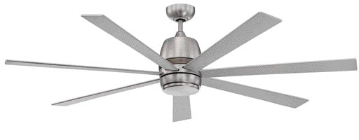 Kendal Canada - AC20760-SN - 60"Ceiling Fan - Sixty-Seven - Satin Nickel