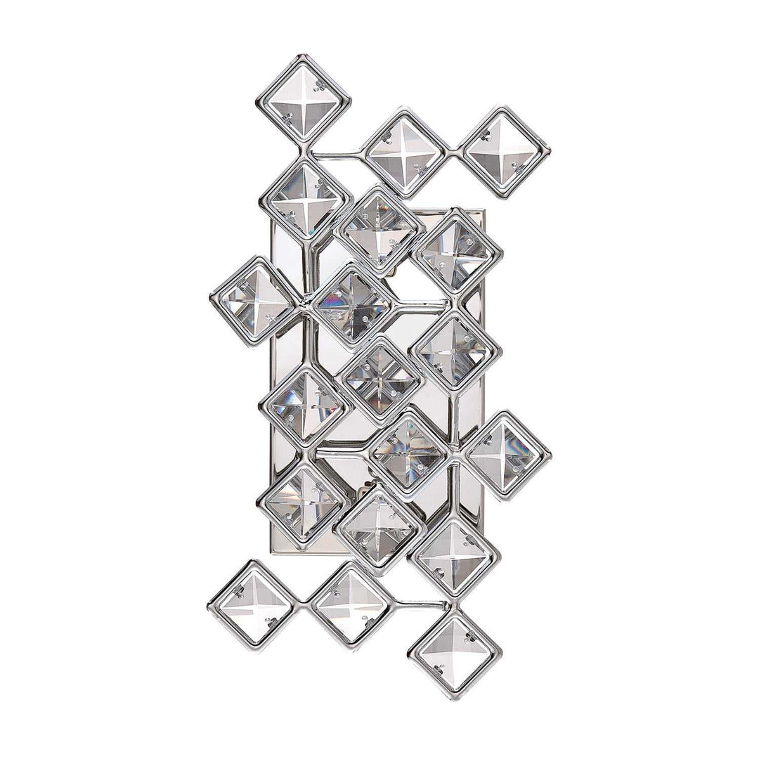 Milano Two Light Wall Sconce in Chrome Kendal Canada