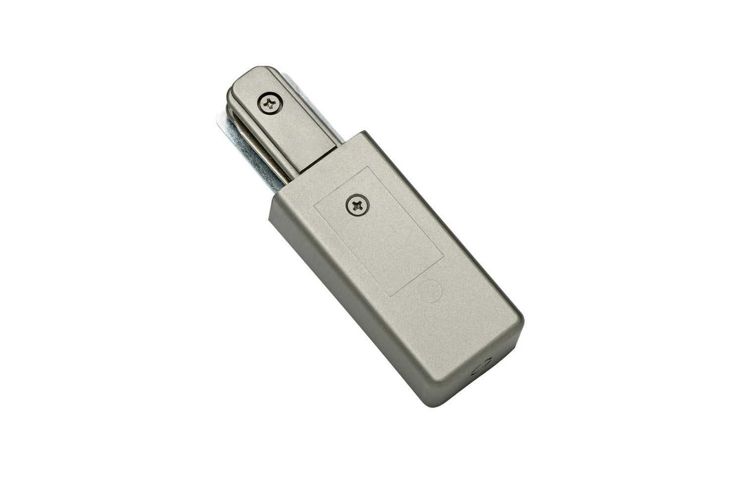 Track Accessory End Feed in Brushed Steel,Nickel or Steel Kendal Canada