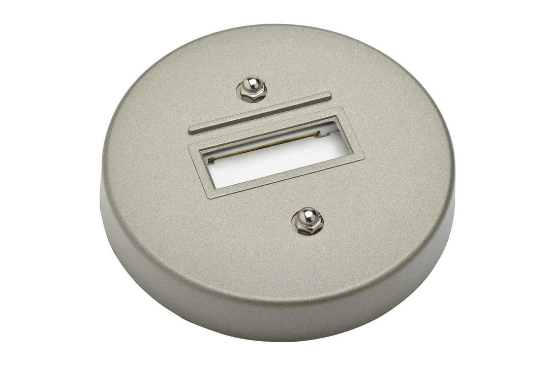 Track Accessory Monopoint Adaptor Plate in Brushed Steel,Nickel or Steel Kendal Canada