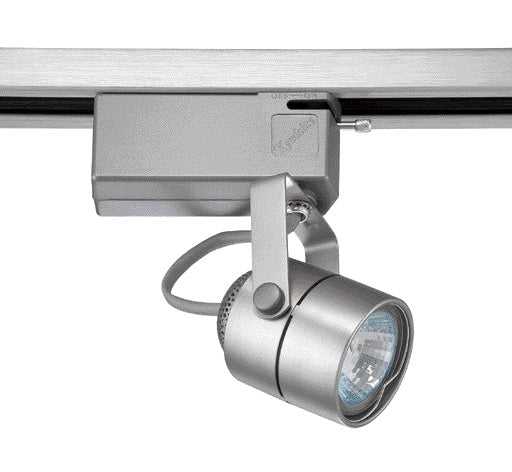Cylinder One Light Track Head in Brushed Steel,Nickel or Steel Kendal Canada