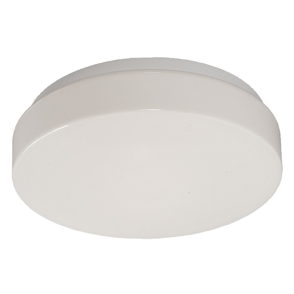 Flush Mount Two Light Ceiling or Wall Mount Fixture in White - available from The Lighting Shoppe, trusted by Canadian homeowners