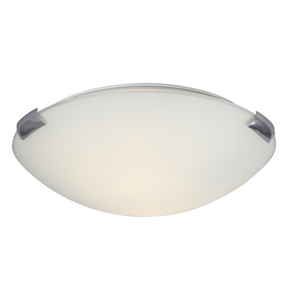 Sola Two Light Flush Mount in Chrome - available from The Lighting Shoppe, trusted by Canadian homeowners