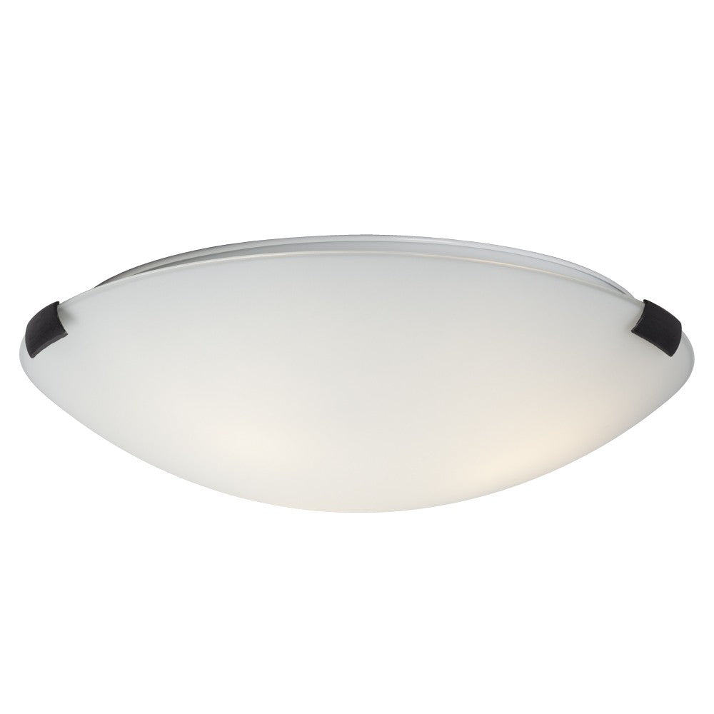 Sola Three Light Flush Mount in Oil Rubbed Bronze - available from The Lighting Shoppe, trusted by Canadian homeowners