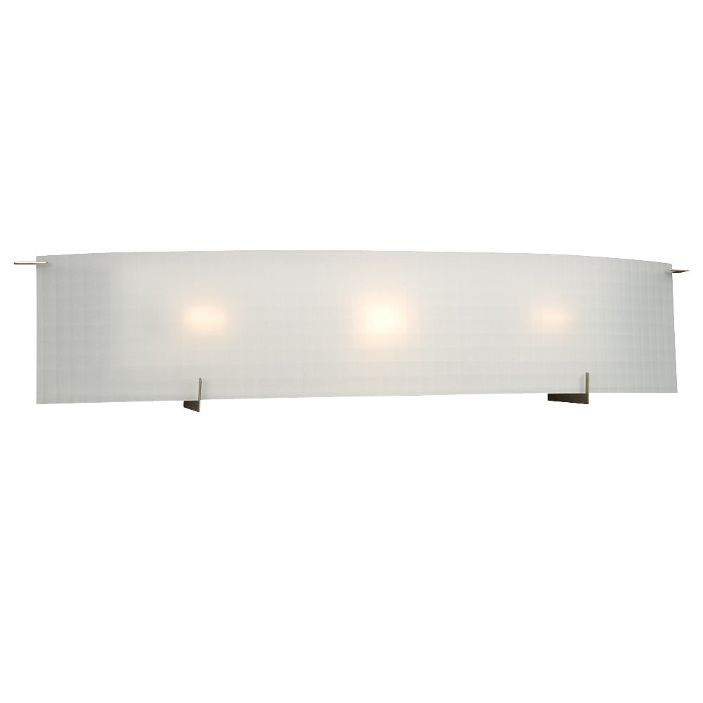 Omni Three Light Vanity in Pewter - available from The Lighting Shoppe, trusted by Canadian homeowners
