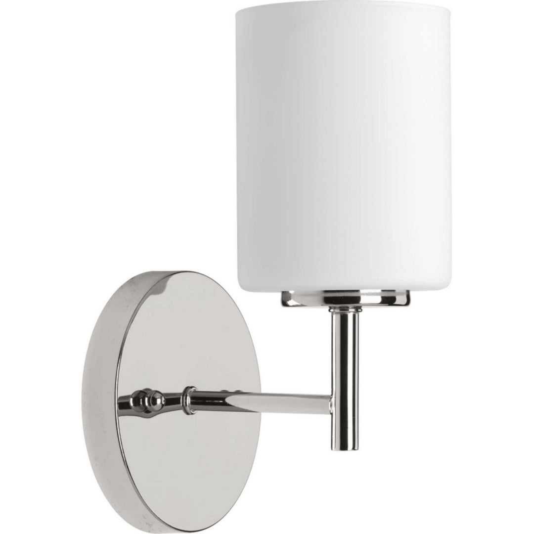 Replay One Light Bath Bracket in Polished Nickel - available from The Lighting Shoppe, trusted by Canadian homeowners