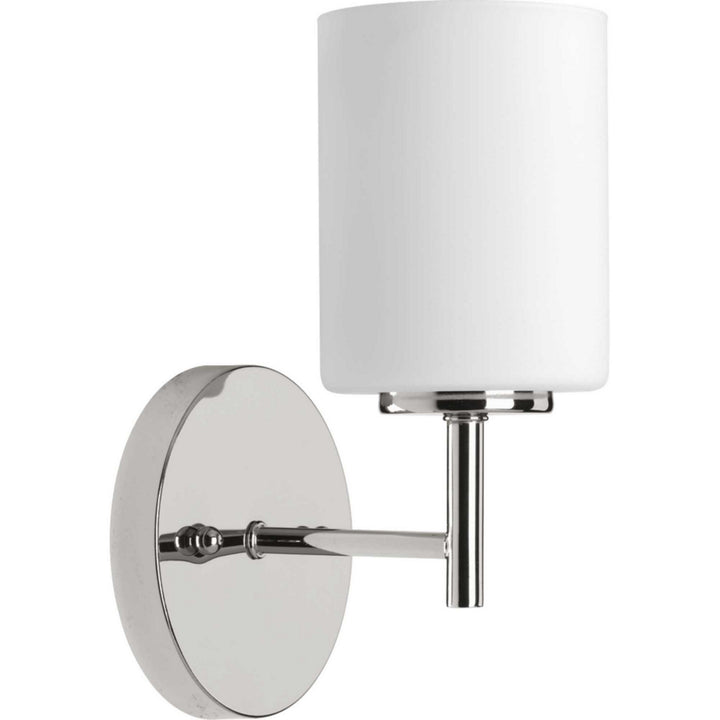 Replay One Light Bath Bracket in Polished Nickel - available from The Lighting Shoppe, trusted by Canadian homeowners