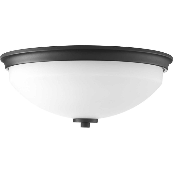 Replay Two Light Flush Mount in Black - available from The Lighting Shoppe, trusted by Canadian homeowners