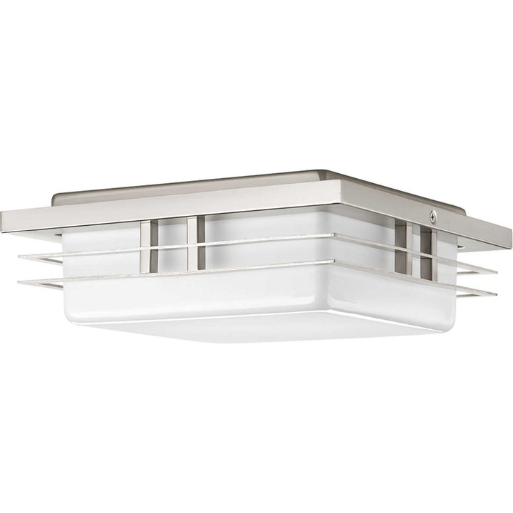 Helm LED LED Wall/Ceiling Mount in Brushed Nickel - available from The Lighting Shoppe, trusted by Canadian homeowners