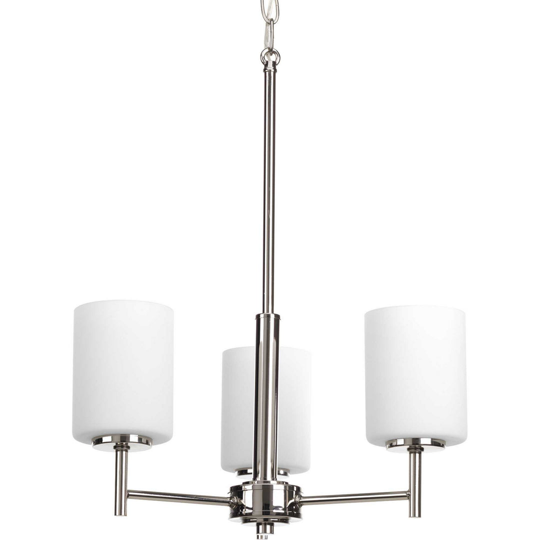 Progress Canada - P4318-104 - Three Light Chandelier - Replay - Polished Nickel