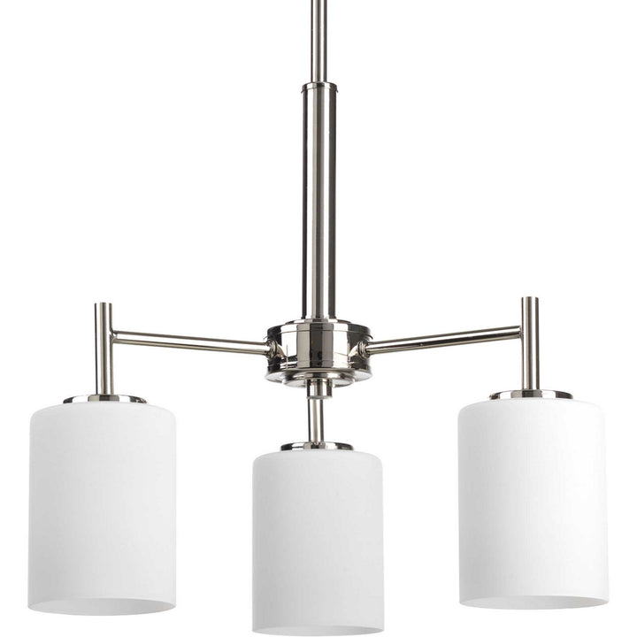 Progress Canada - P4318-104 - Three Light Chandelier - Replay - Polished Nickel