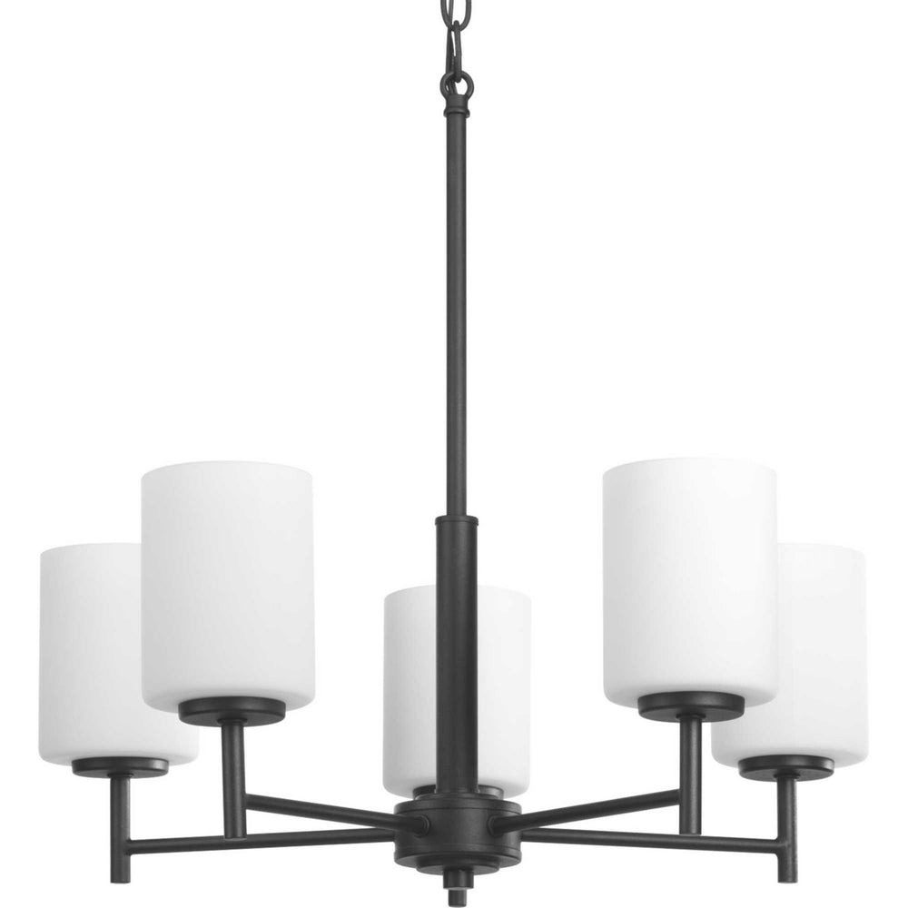 Progress Canada - P4319-31 - Five Light Chandelier - Replay - Black