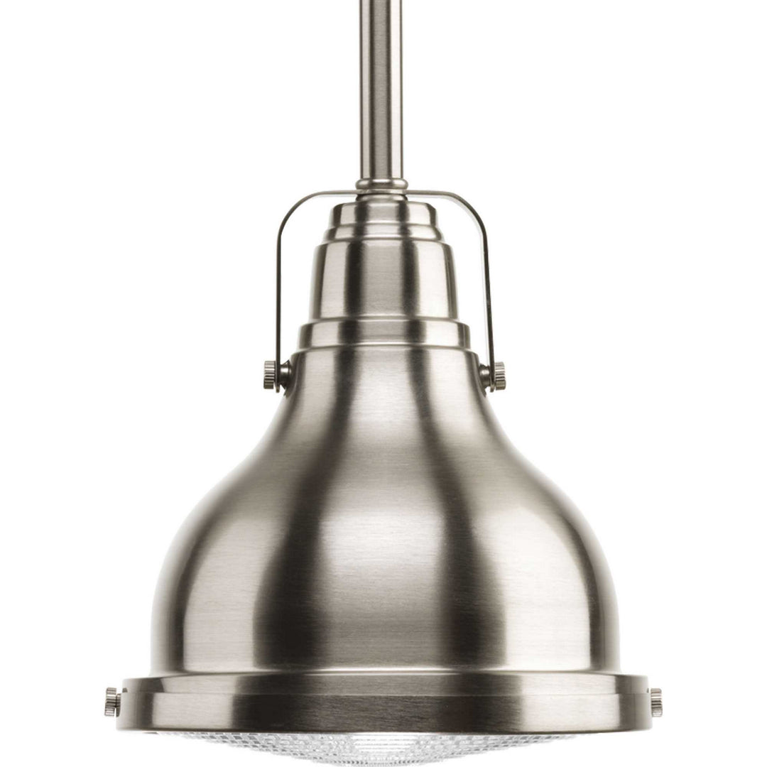Fresnel Pendant LED LED Pendant in Brushed Nickel - available from The Lighting Shoppe, trusted by Canadian homeowners