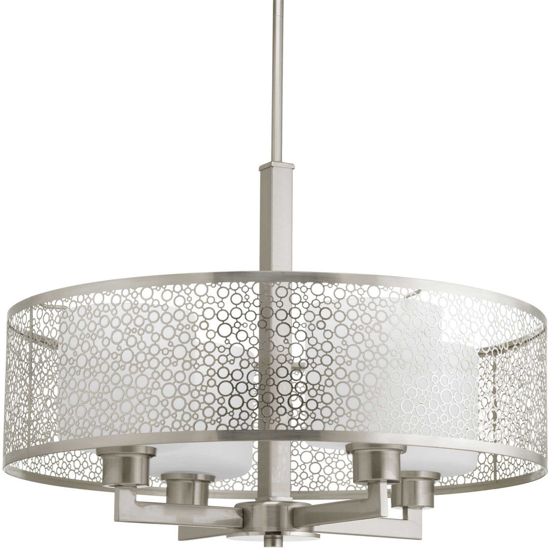 Progress Canada - P5156-09 - Four Light Pendant - Mingle - Brushed Nickel