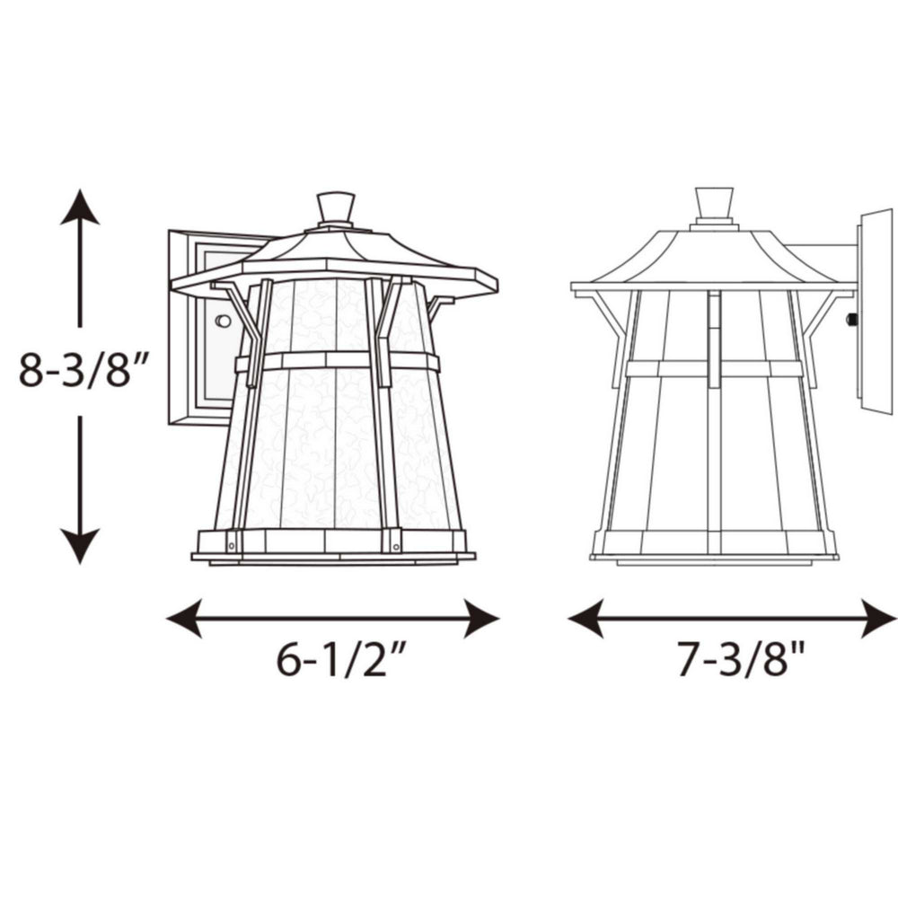 Progress Canada - P5749-2030K9 - LED Wall Lantern - Derby LED - Antique Bronze