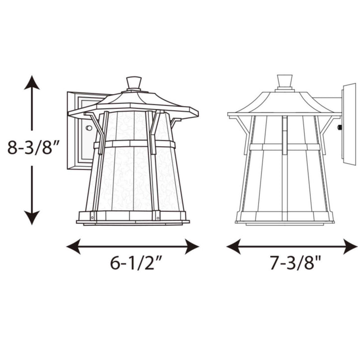 Progress Canada - P5749-2030K9 - LED Wall Lantern - Derby LED - Antique Bronze