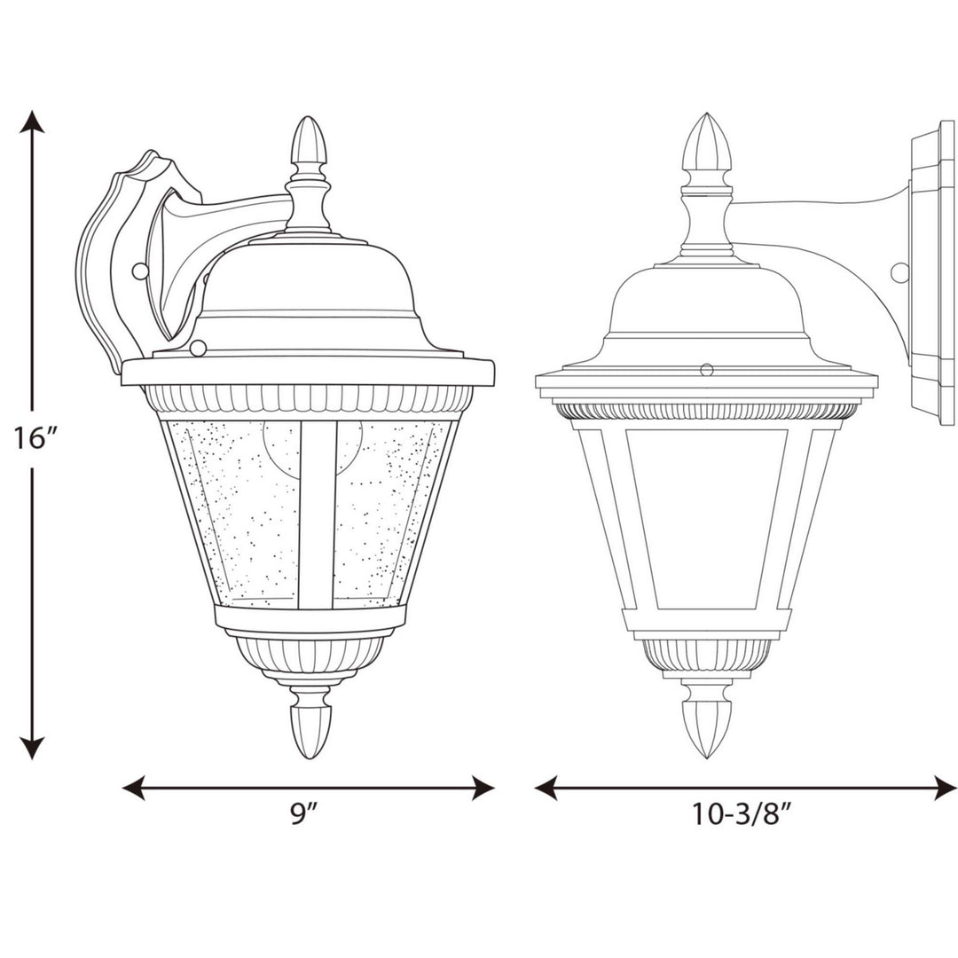 Progress Canada - P5863-3130K9 - LED Wall Lantern - Westport LED - Black