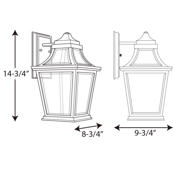 Progress Canada - P6057-3130K9 - LED Wall Lantern - Endorse LED - Black
