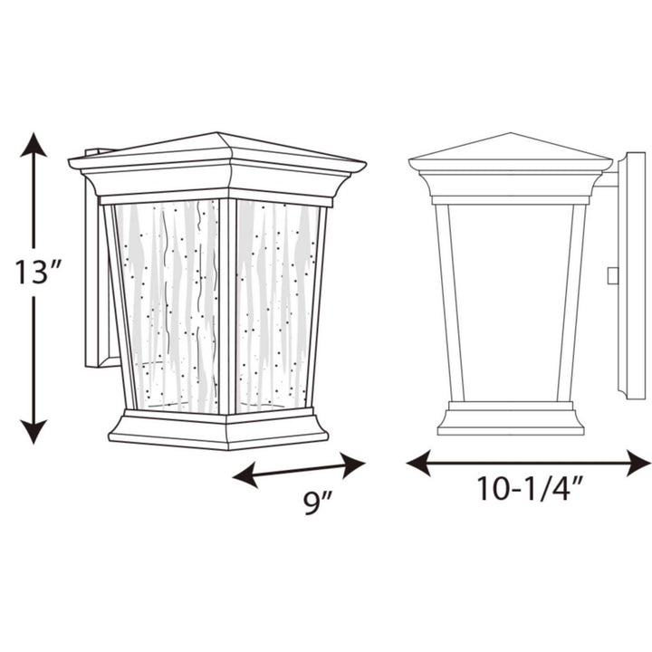 Progress Canada - P6069-3130K9 - LED Wall Lantern - Arrive LED - Black