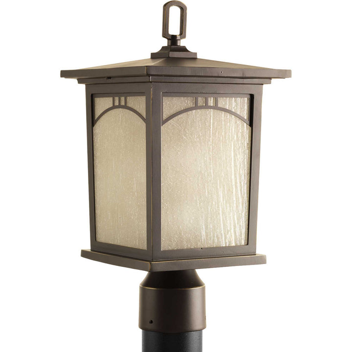 Residence One Light Post Lantern in Antique Bronze - available from The Lighting Shoppe, trusted by Canadian homeowners