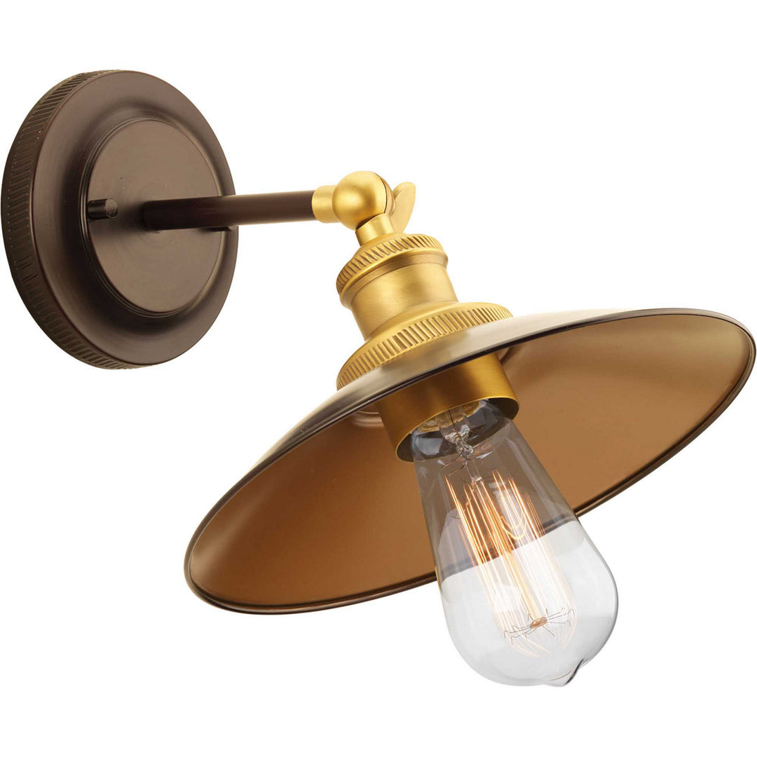 Progress Canada - P7156-20 - One Light Wall Sconce - Archives - Antique Bronze