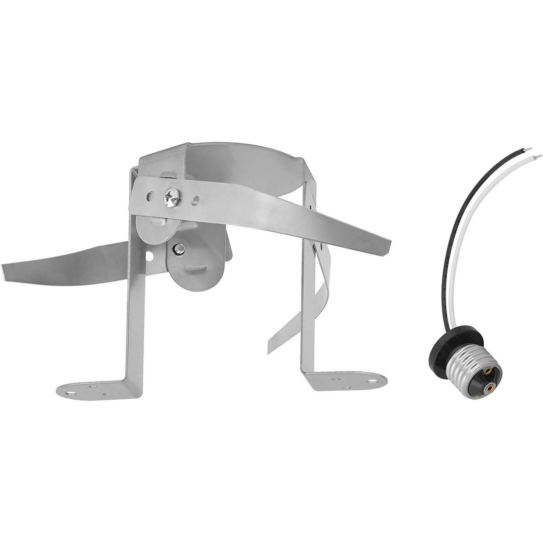 LED Flush Mount Hardware For Recessed Install in Unfinished - available from The Lighting Shoppe, trusted by Canadian homeowners