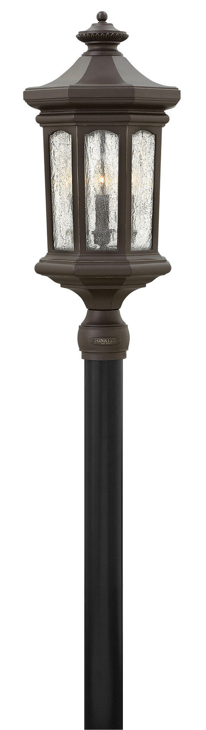 Raley LED Post Top or Pier Mount Lantern in Oil Rubbed Bronze - available from The Lighting Shoppe, trusted by Canadian homeowners