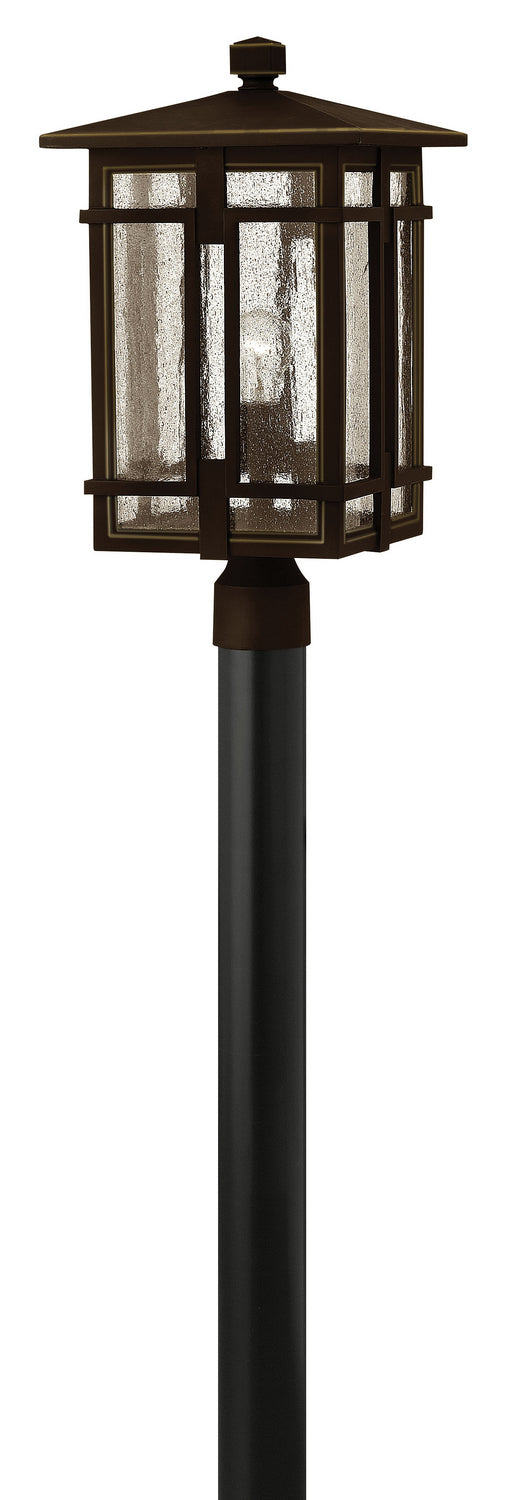 Tucker LED Post Top or Pier Mount Lantern in Oil Rubbed Bronze - available from The Lighting Shoppe, trusted by Canadian homeowners
