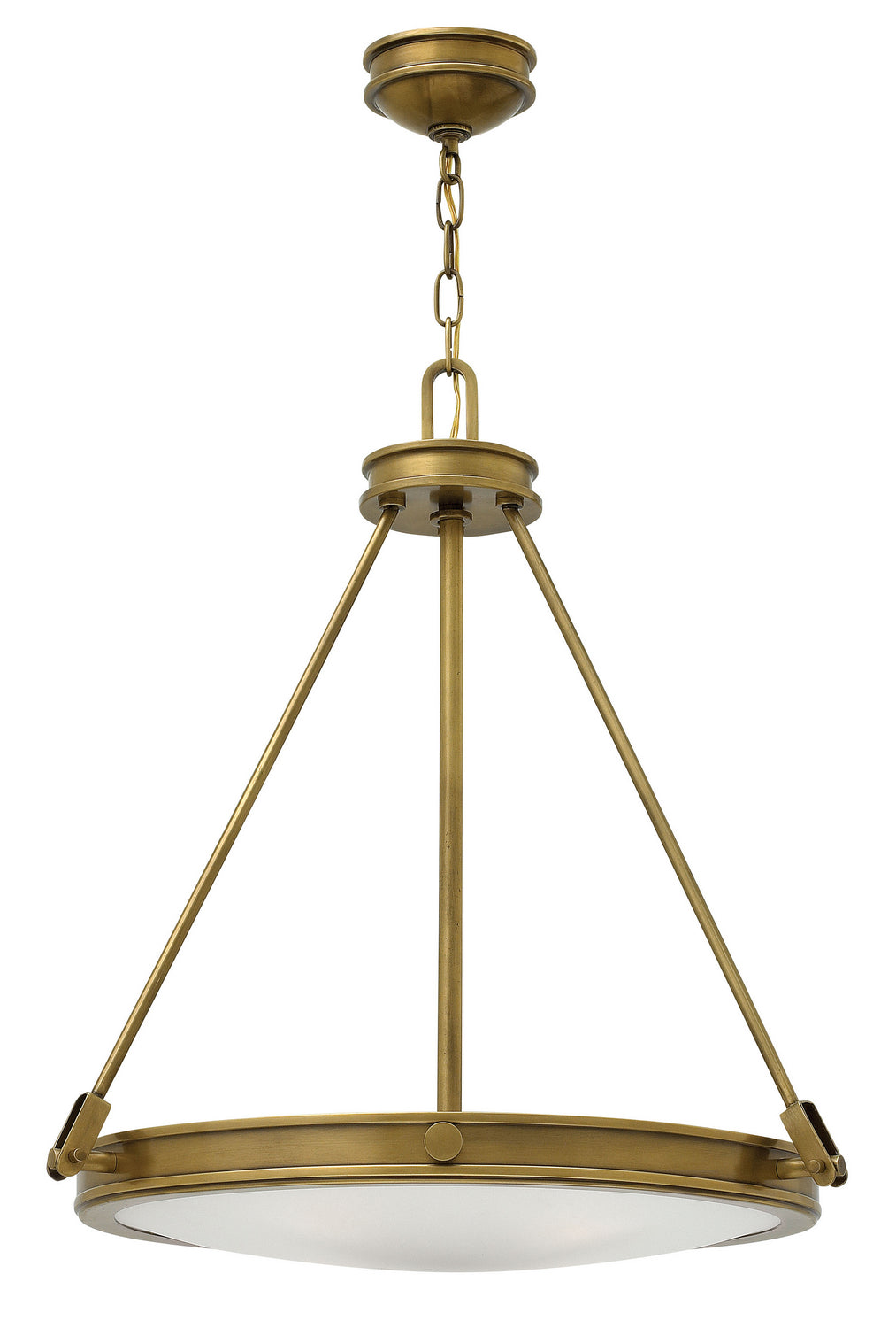 Hinkley Canada - 3384HB - LED Pendant - Collier - Heritage Brass