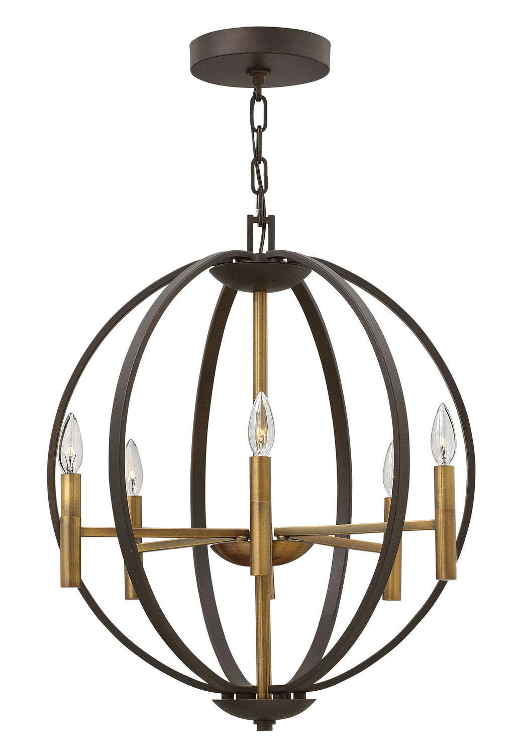 Hinkley Canada - 3466SB - LED Chandelier - Euclid - Spanish Bronze