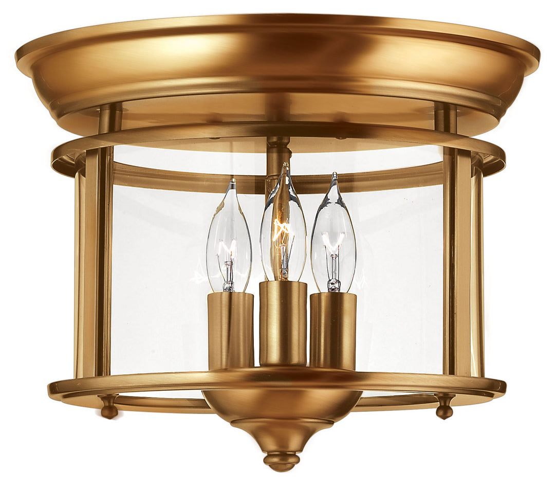 Hinkley Canada - 3473HR - LED Flush Mount - Gentry - Heirloom Brass