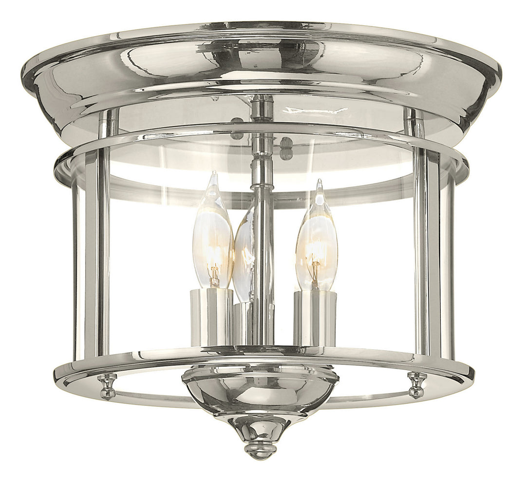Hinkley Canada - 3473PN - LED Flush Mount - Gentry - Polished Nickel