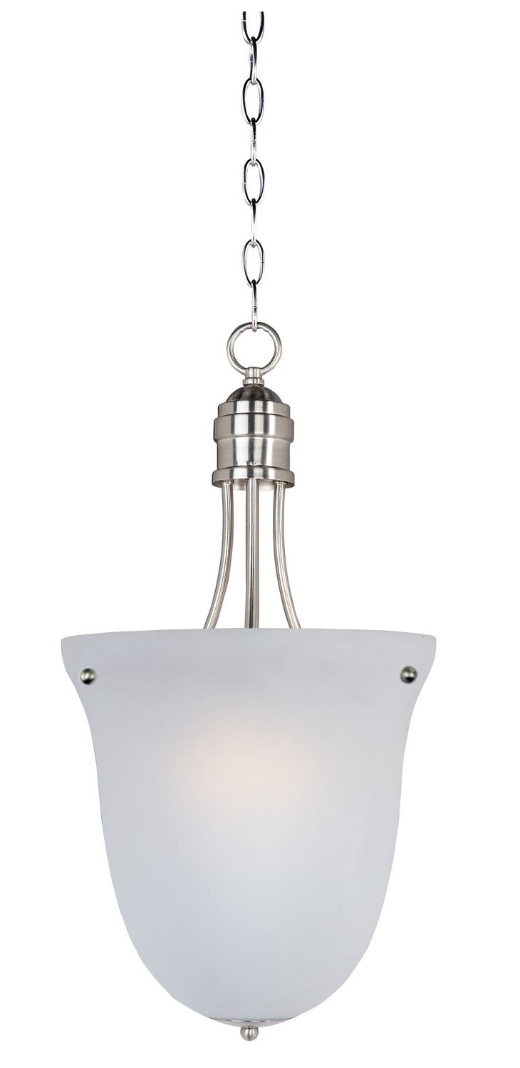Maxim - 10048FTSN - Three Light Pendant - Logan - Satin Nickel