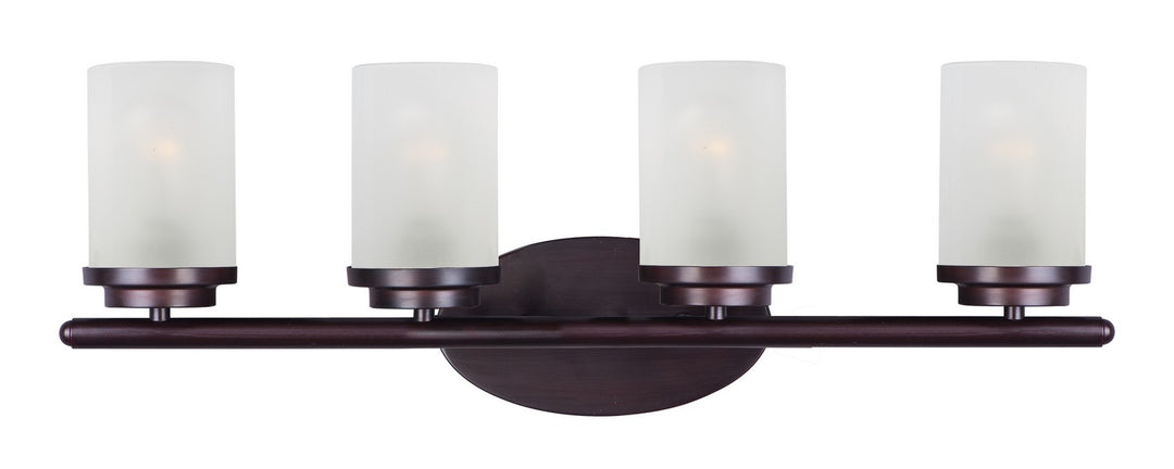 Maxim - 10214FTOI - Four Light Bath Vanity - Corona - Oil Rubbed Bronze
