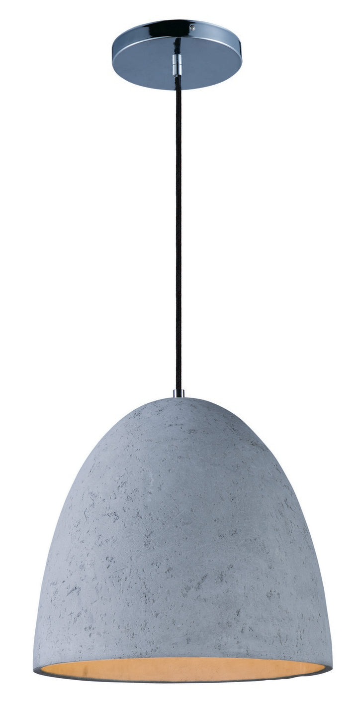 Maxim - 12396GYPC - LED Pendant - Crete - Polished Chrome