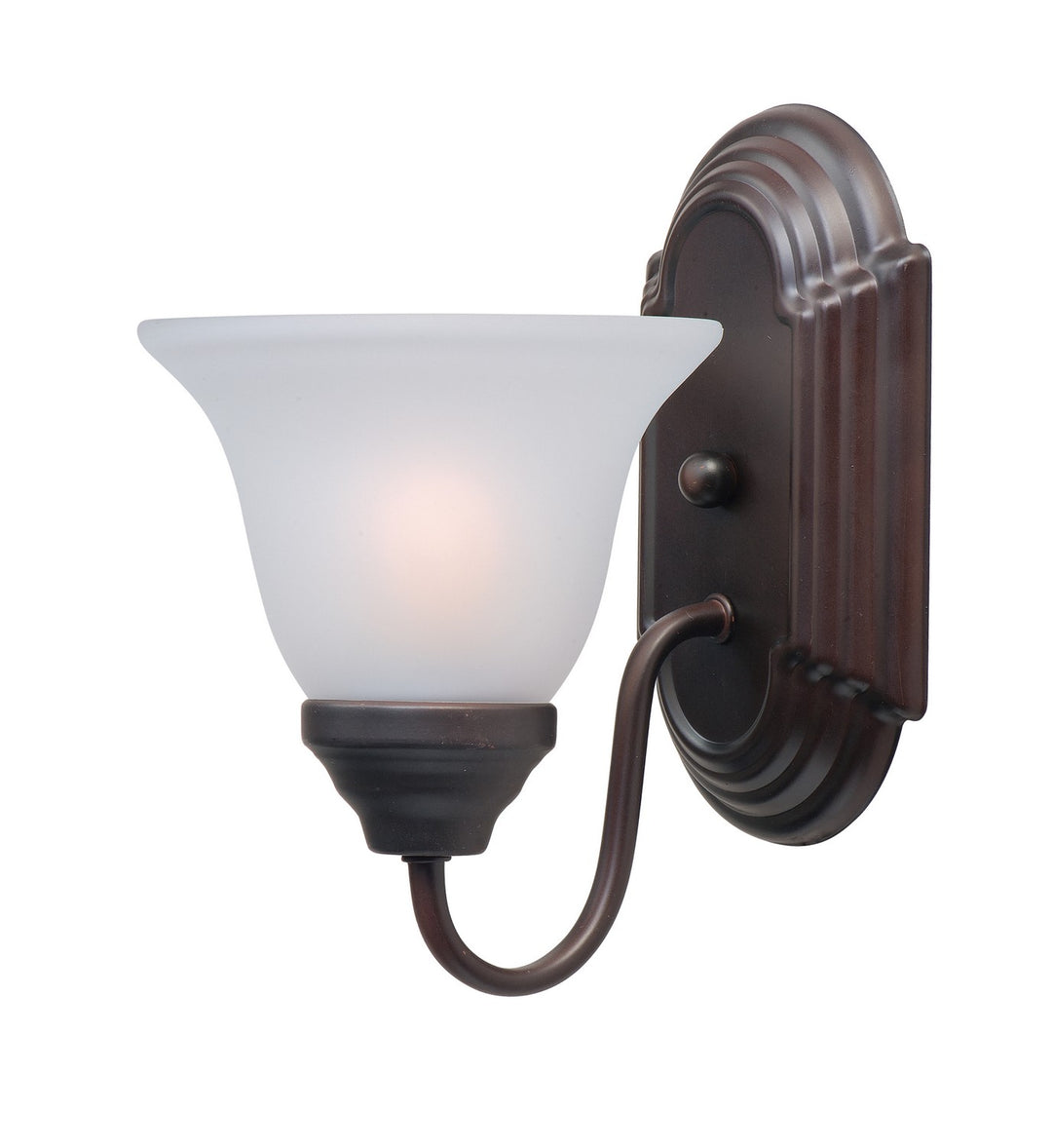 Maxim - 8011FTOI - One Light Wall Sconce - Essentials - 801x - Oil Rubbed Bronze