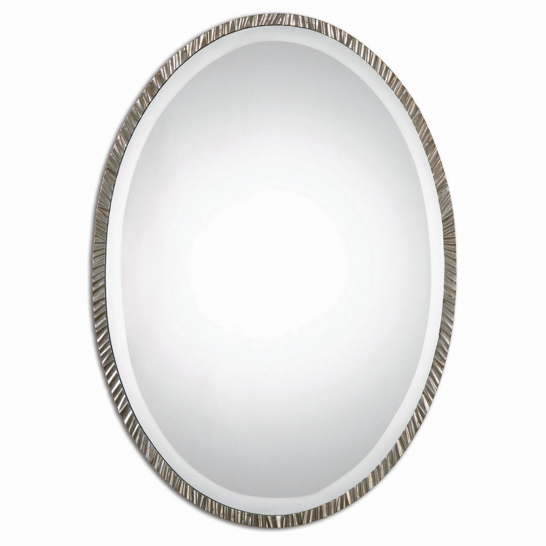 Annadel Oval Mirror in Polished Nickel - available from The Lighting Shoppe, trusted by Canadian homeowners