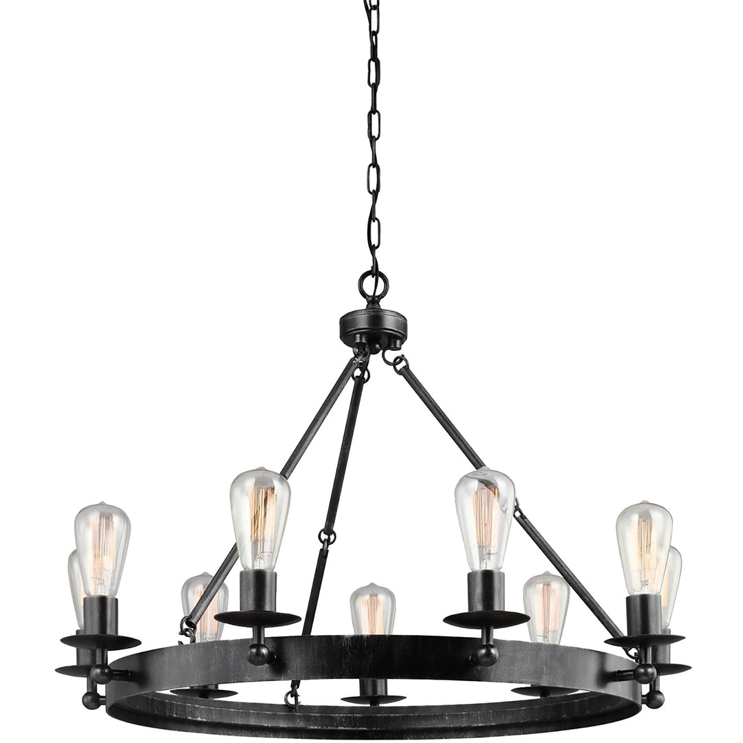 Generation Lighting Canada - 3110209-846 - Nine Light Chandelier - Ravenwood Manor - Stardust