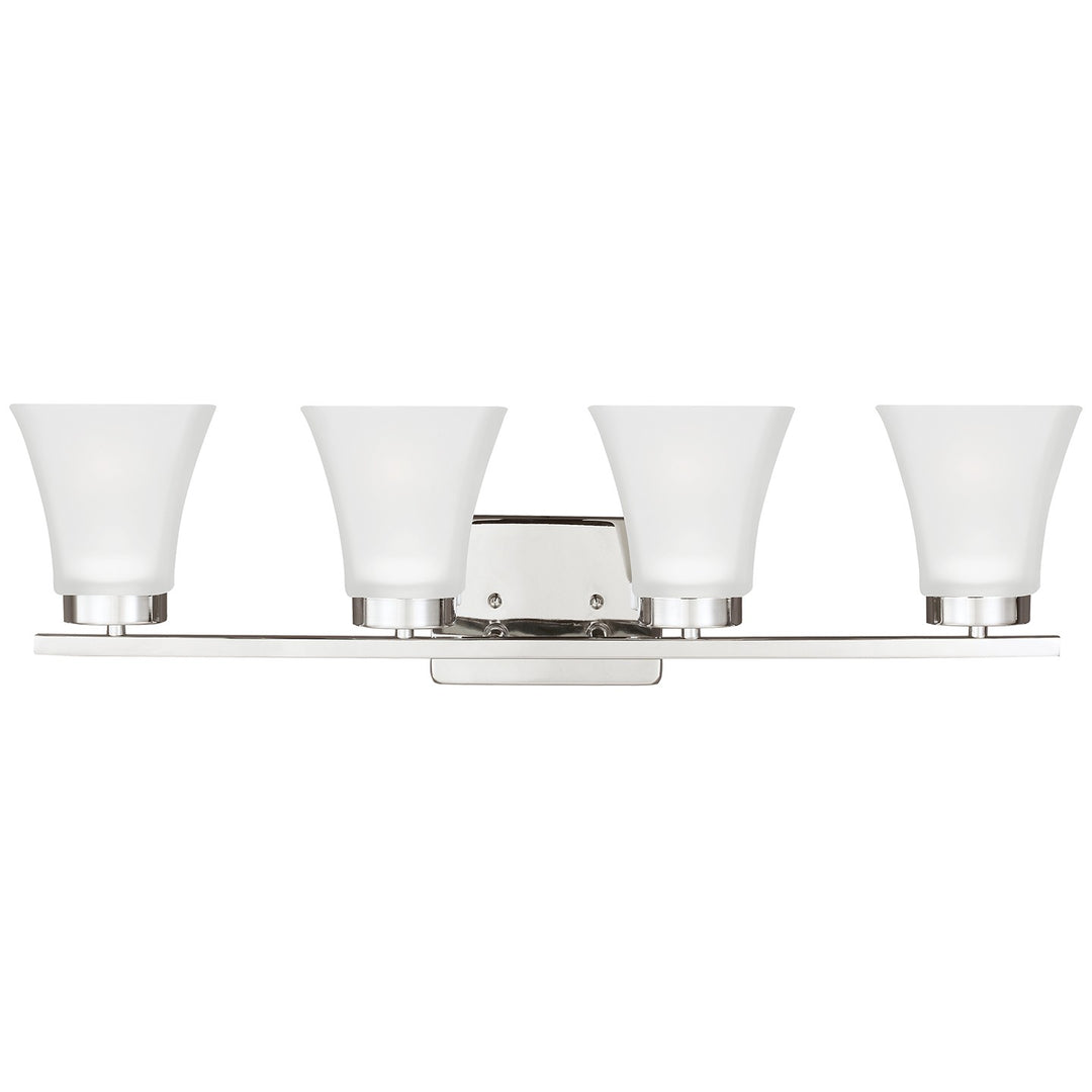 Bayfield Four Light Wall / Bath in Chrome - available from The Lighting Shoppe, trusted by Canadian homeowners