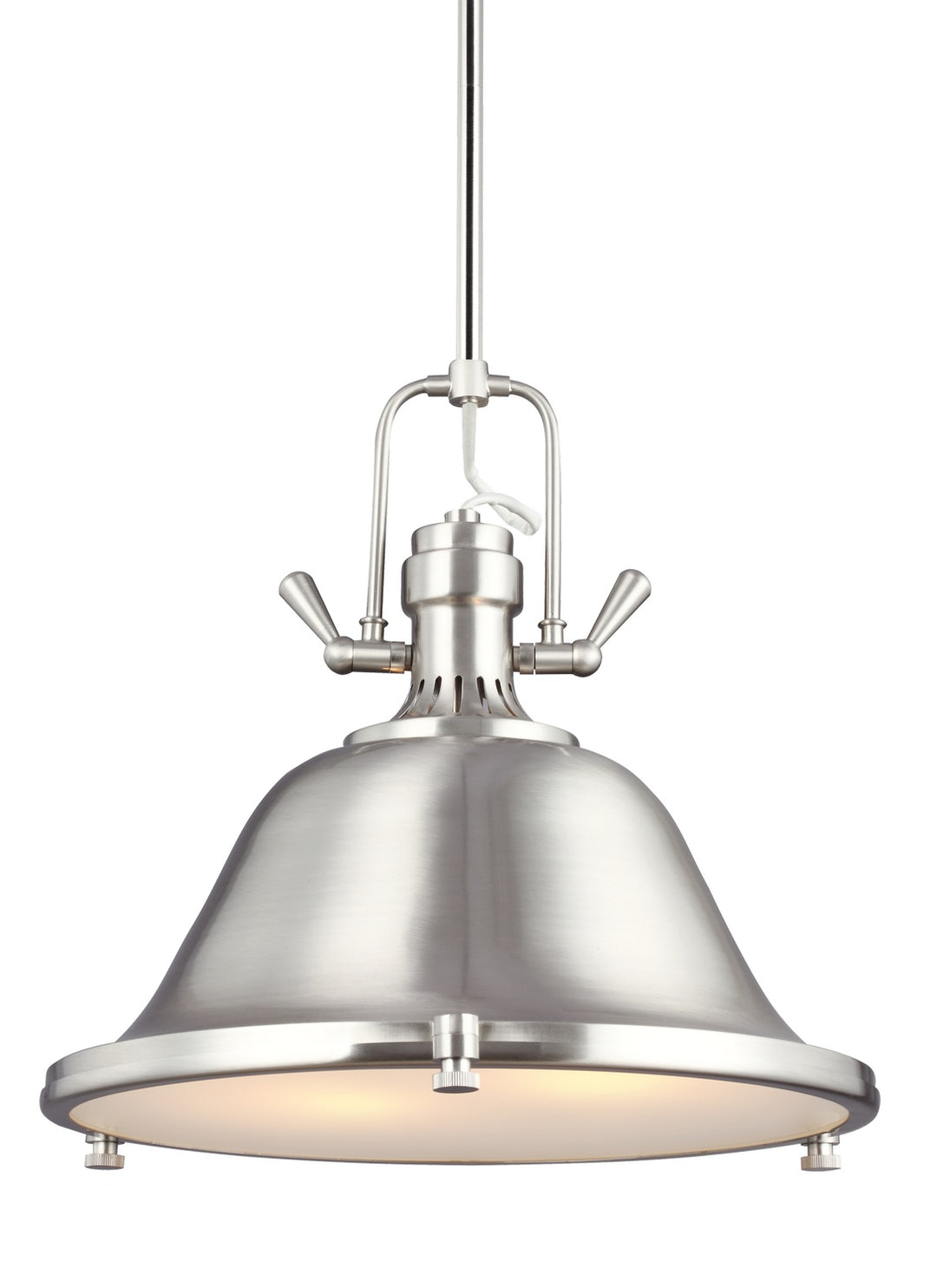 Generation Lighting Canada - 6514402-962 - Two Light Pendant - Stone Street - Brushed Nickel